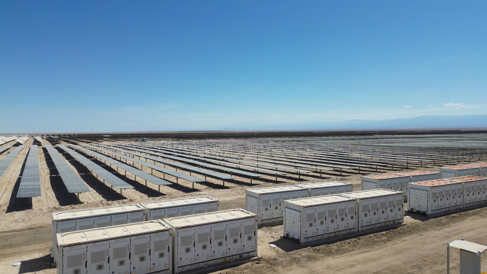 Latin America’s largest solar power plant with battery storage inaugurated in Chile