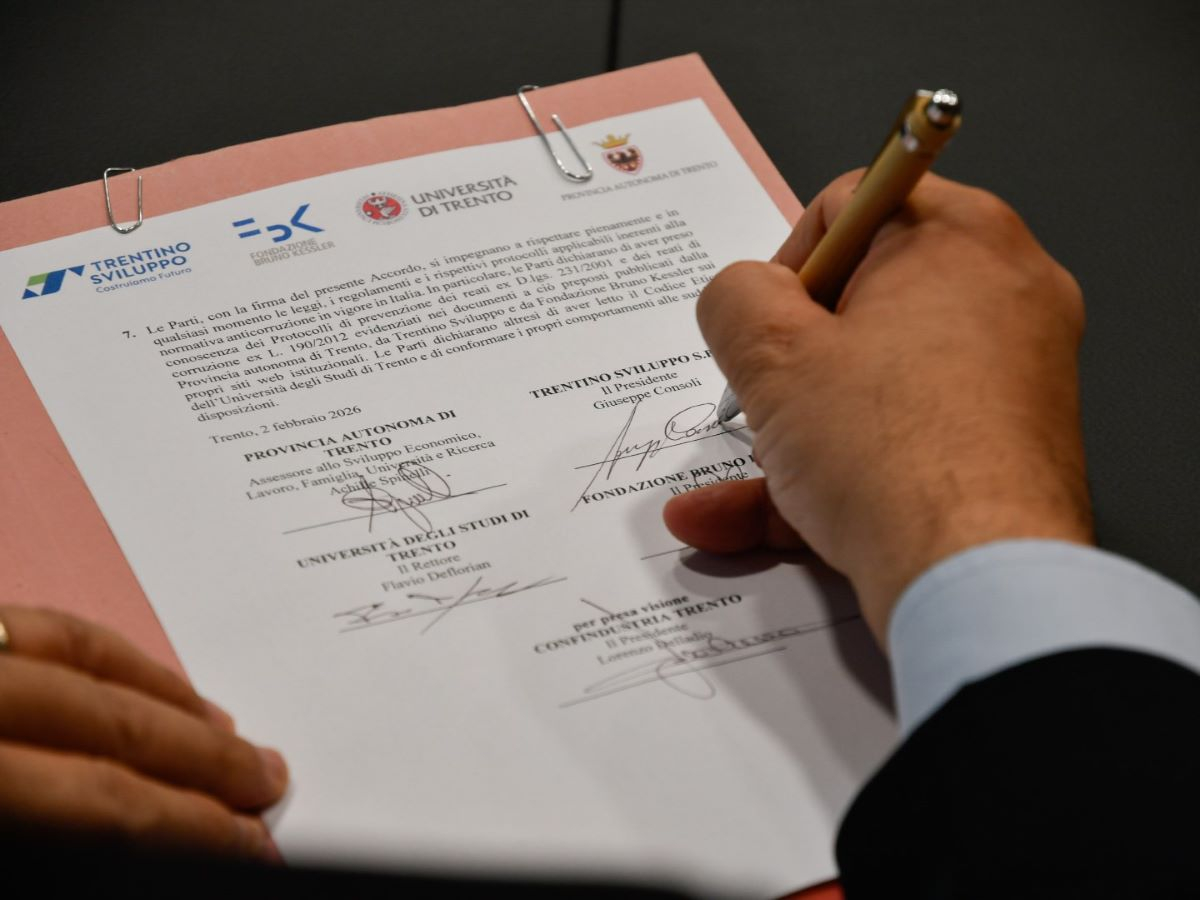 Al via i laboratori TESSLabs a Rovereto, hub per tecnologie green e industria