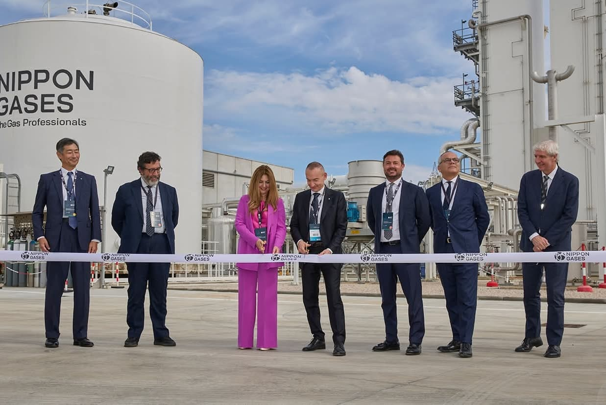 A Caserta il primo impianto in Europa per la separazione dell'aria