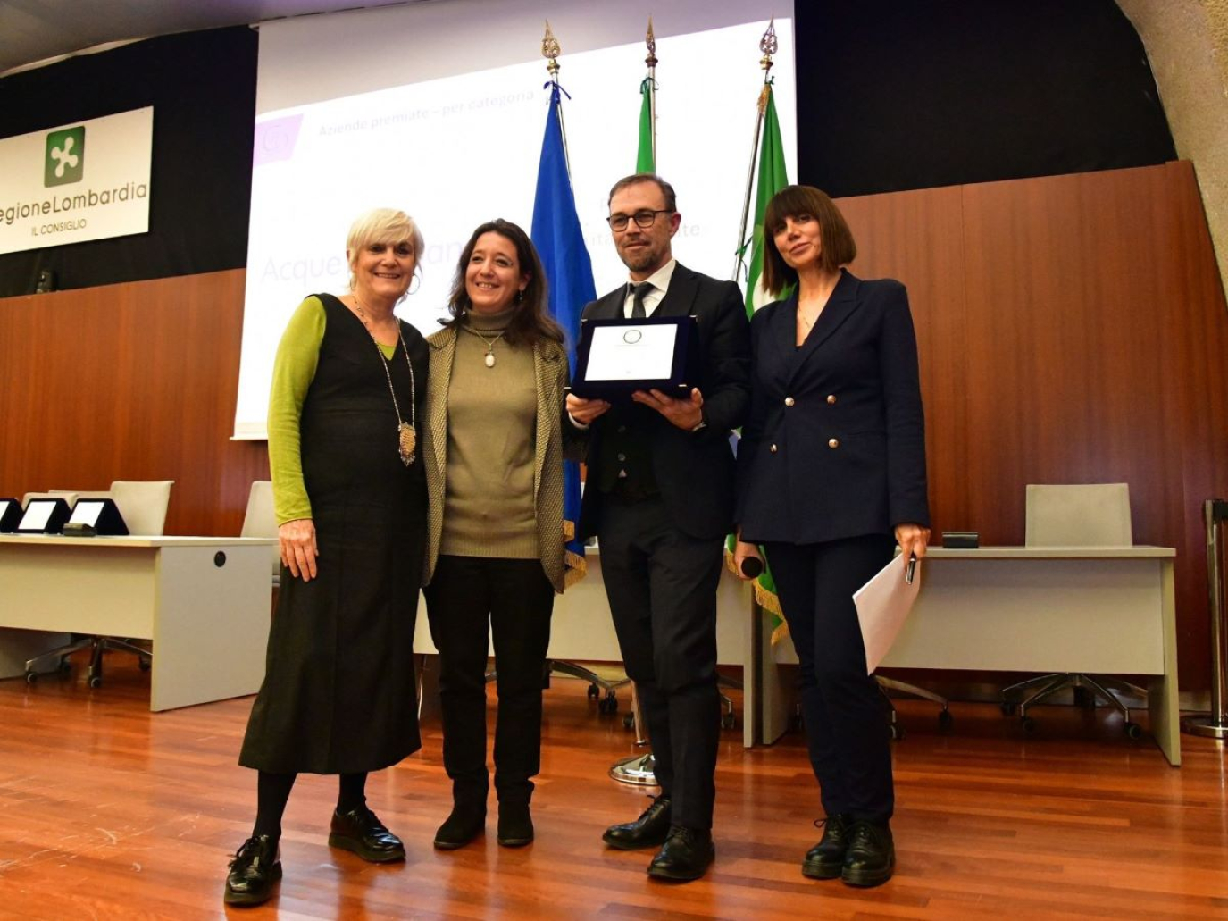 Acque Bresciane premiata per le pari opportunità