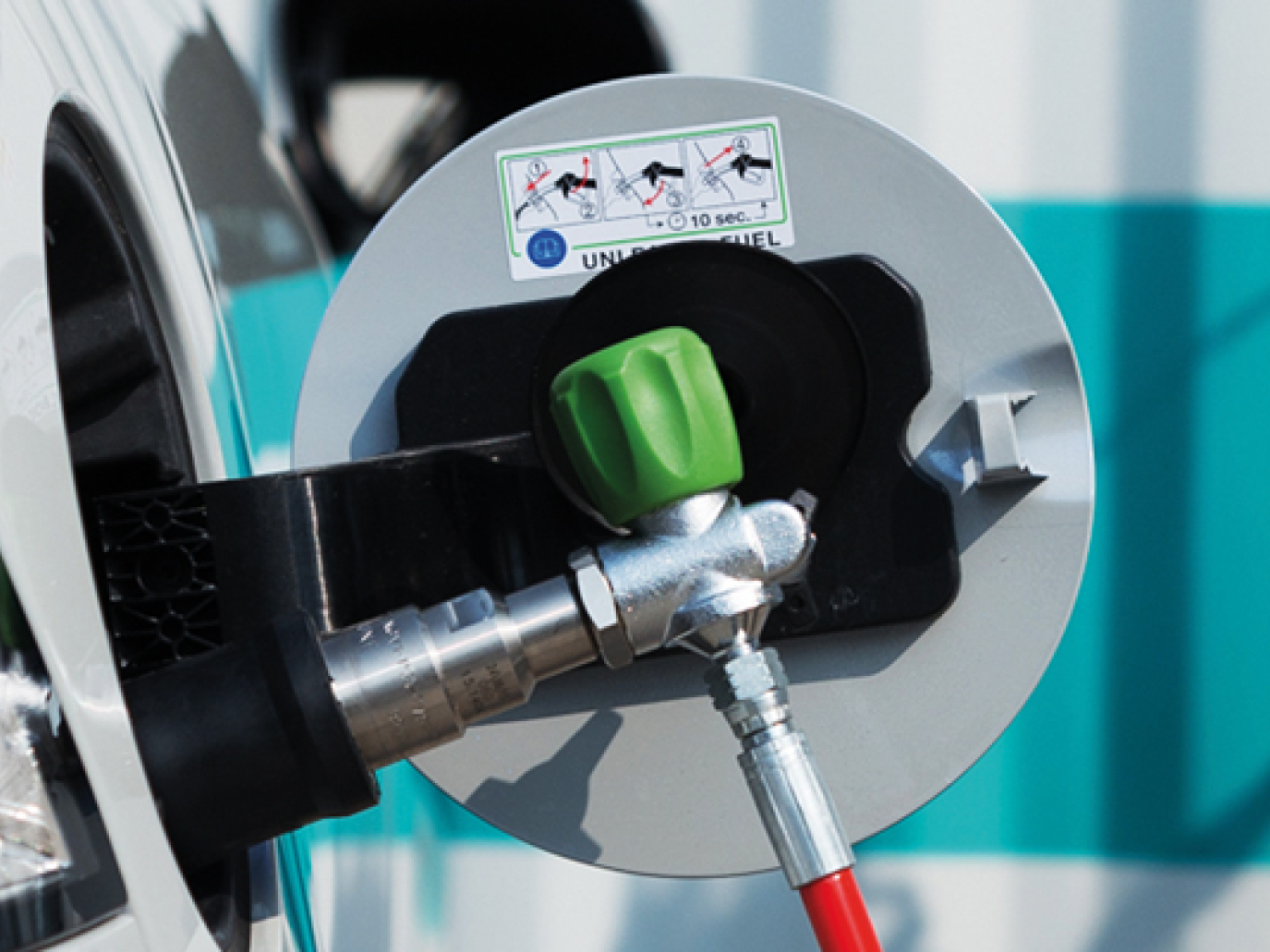 Filling up at the Treatment Plant!