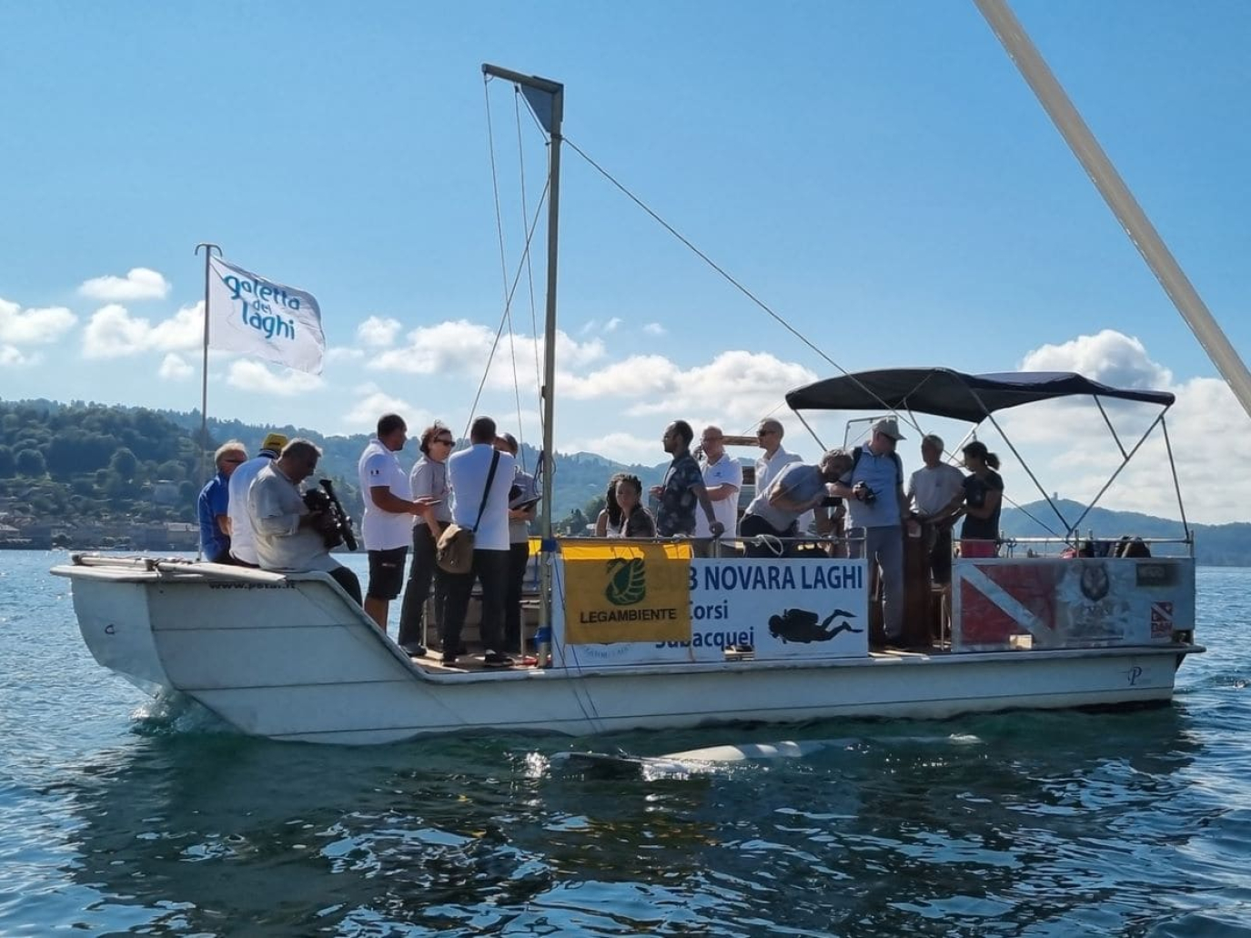 Goletta dei laghi: microplastiche anche nel lago d’Orta