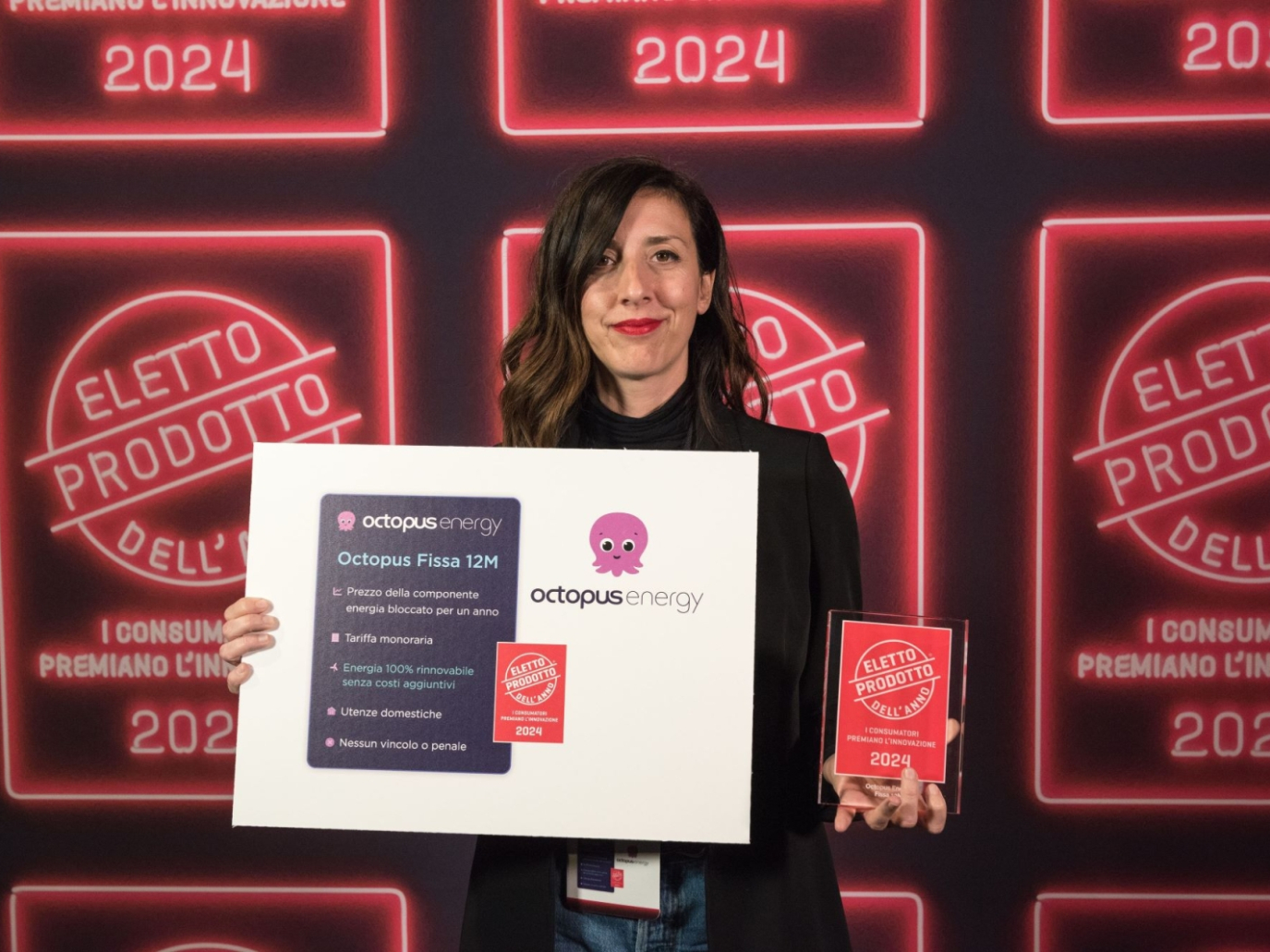 Octopus Energy vince il premio “Eletto Prodotto dell’Anno” con Octopus Fissa 12M