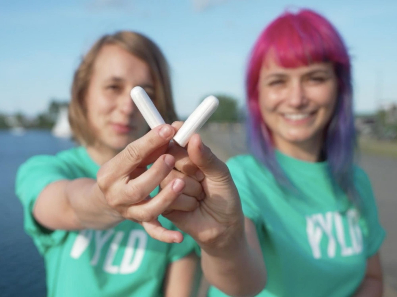 Startup, assorbenti compostabili e pannolini a base di alghe con Vyld