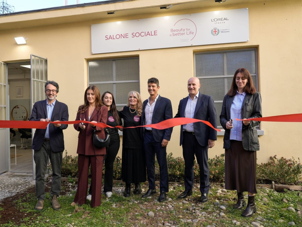 L’Oréal inaugura il primo salone sociale in Italia presso Casa Jannacci