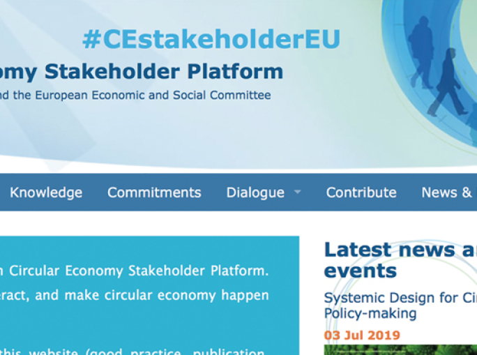 A Reflection on the European Circular Economy Stakeholder Platform