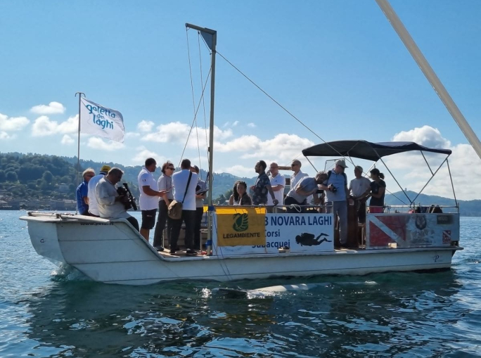 Goletta dei laghi: microplastiche anche nel lago d’Orta