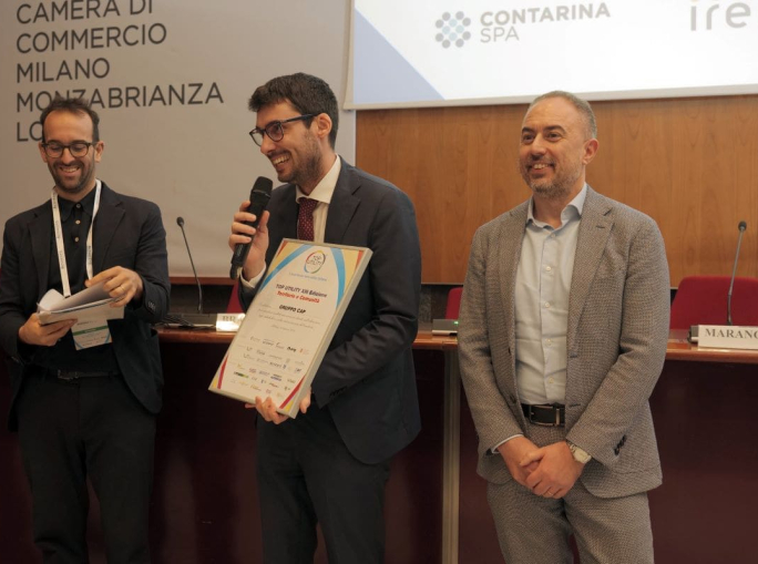 Gruppo CAP Top Utility 2025 nella categoria “Territorio e Comunità”