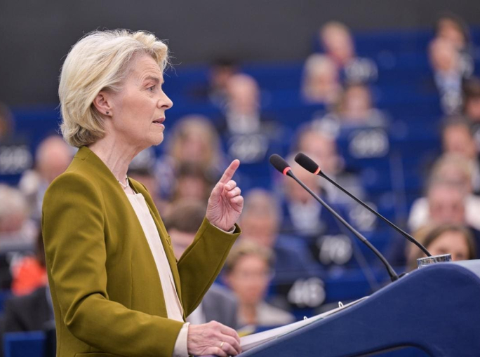 Stato dell’Unione, von der Leyen usa toni forti ma non convince il Parlamento