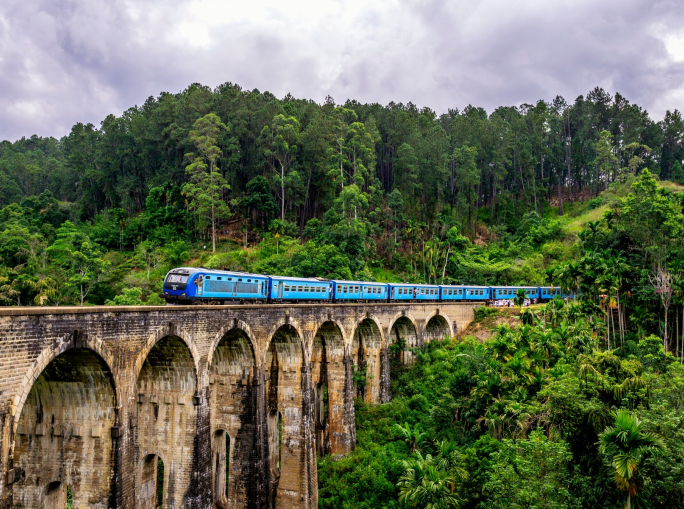 Sustainability travels by train