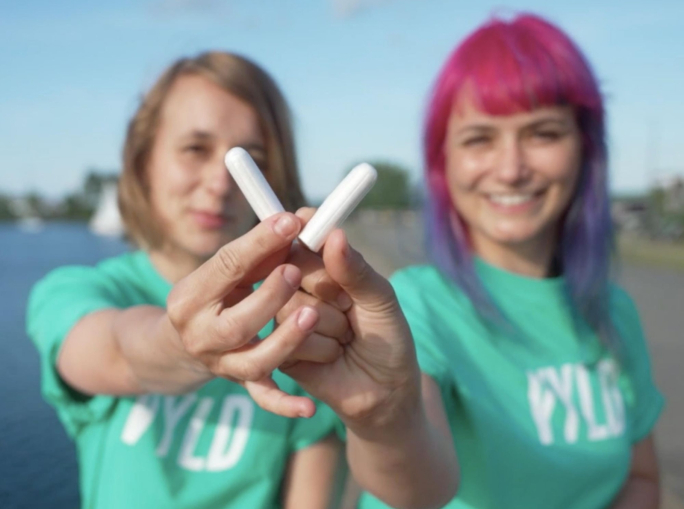 Startup, assorbenti compostabili e pannolini a base di alghe con Vyld