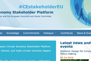 A Reflection on the European Circular Economy Stakeholder Platform