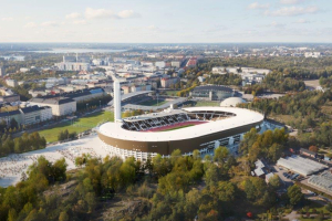 Stora Enso and Helsinki Olympic Stadium go green by promoting renewable materials