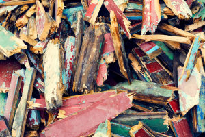 From recycled wood, a material that is stronger than steel