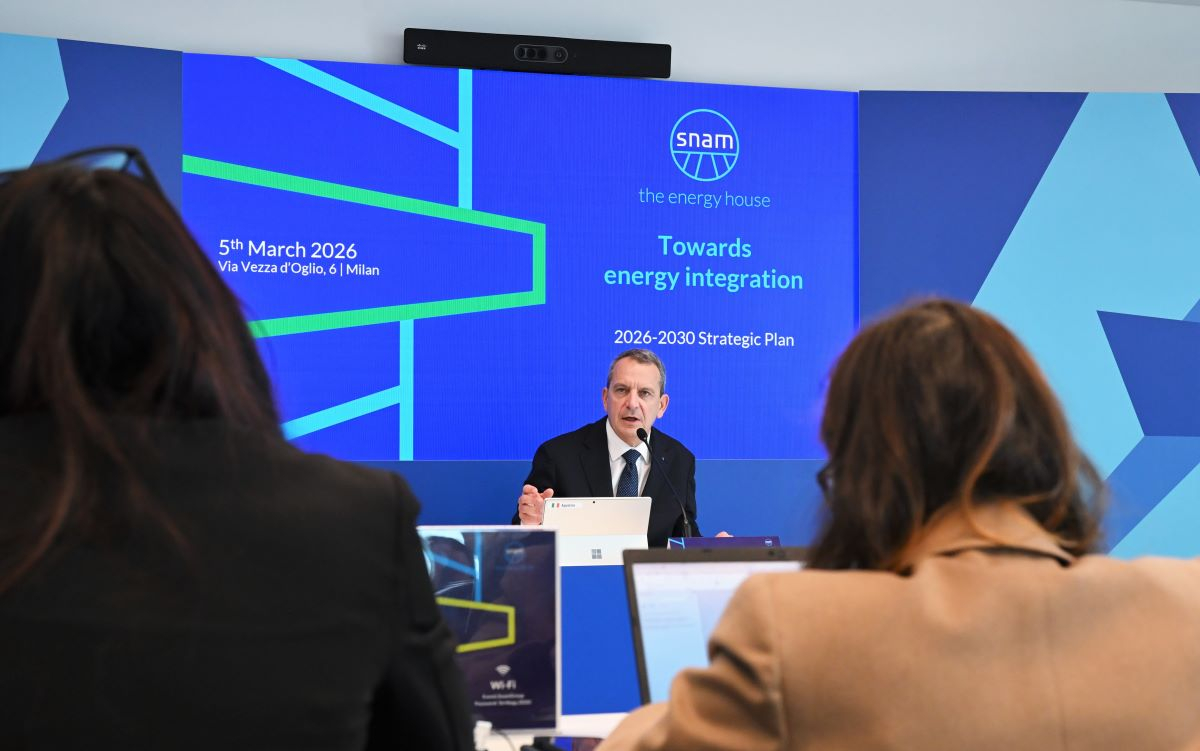SNAM accelera sugli investimenti: infrastrutture gas, idrogeno, CCS e innovazione